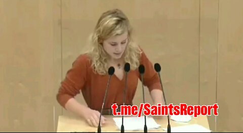 ⚫COLLAPSED ⚕ Austrian MP in Parliament