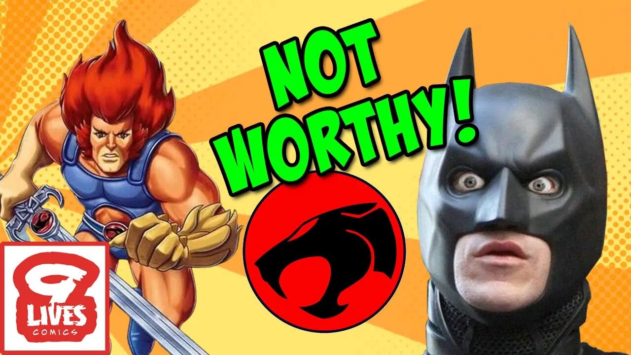 DC Comics Not GOOD ENOUGH To Print ThunderCats Comics!