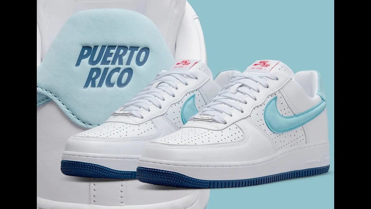 Air Force 1 Puerto Rico Wish Me Luck