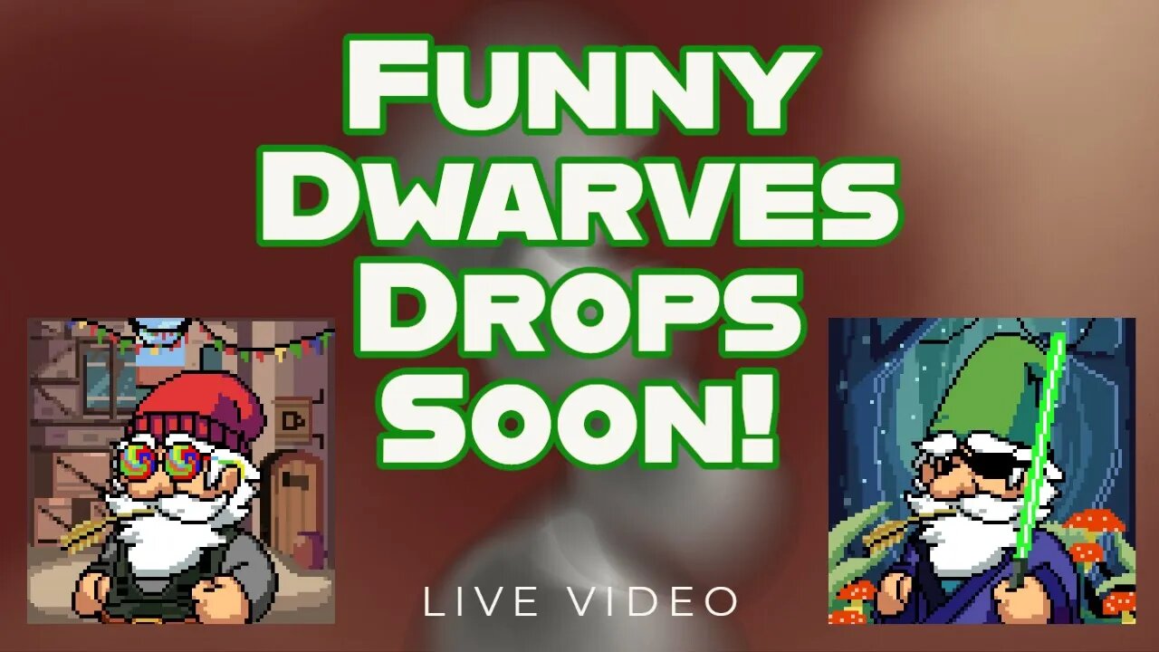 Funny Dwarves - Mint Drops Today - Staking & Game