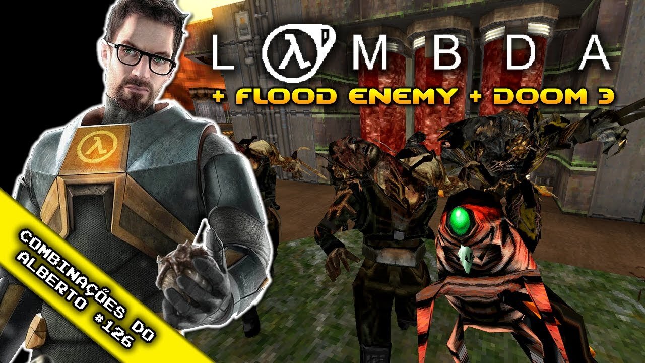 Lambda + Flood Enemy + Doom 3 for Doom Textures Replacer [Combinações do Alberto 126]