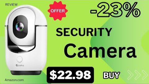 2K Pan/Tilt Security Camera, WiFi Indoor Camera for Home Security Best Offer