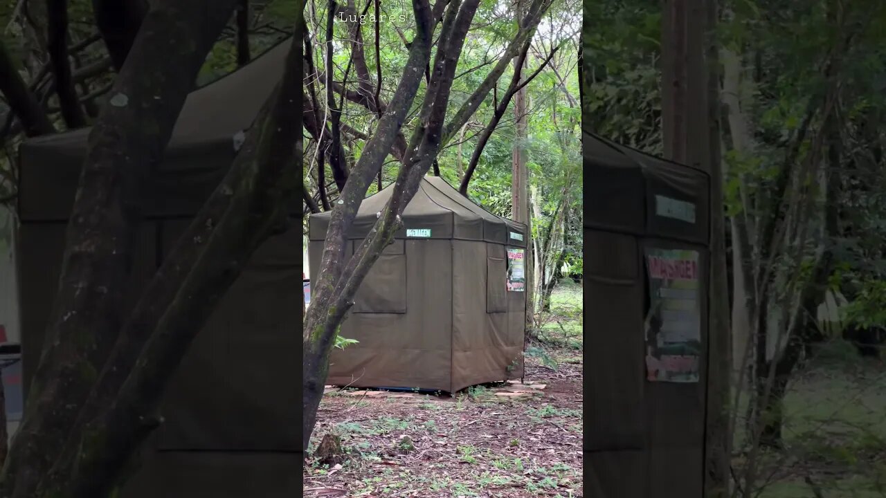 Tendas de Massagem, Parque Olhos d’água, Brasília - DF