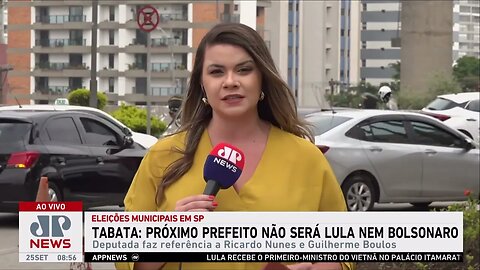 Tabata Amaral: “Nem Lula nem Bolsonaro será prefeito de SP”; Amanda Klein e Claudio Dantas analisam