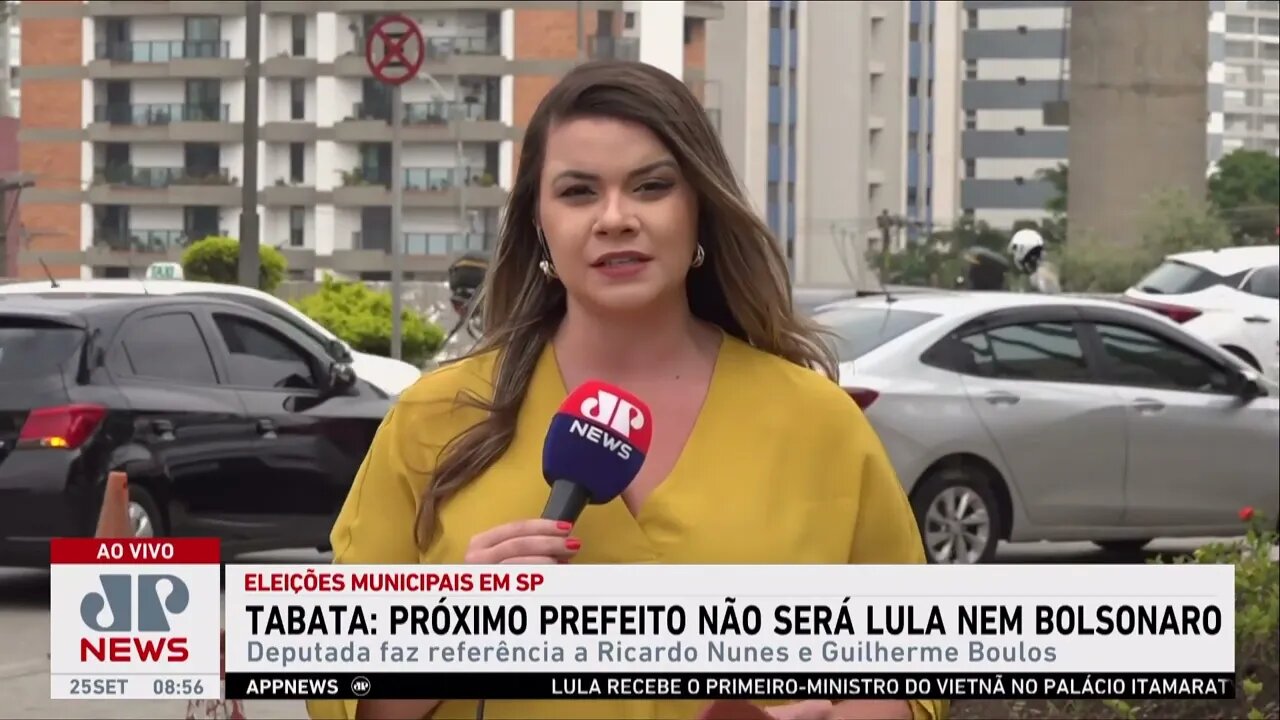 Tabata Amaral: “Nem Lula nem Bolsonaro será prefeito de SP”; Amanda Klein e Claudio Dantas analisam