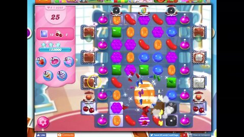 Candy Crush Level 3265 Talkthrough, 44 Moves 0 Boosters