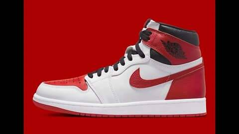 Air Jordan 1 OG Heritage Red Black Blue Wish Me Luck Short Podcast