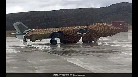 Un avión desconocido ha sido visto en China