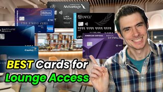 Best Credit Cards For Airport Lounge Access 2022