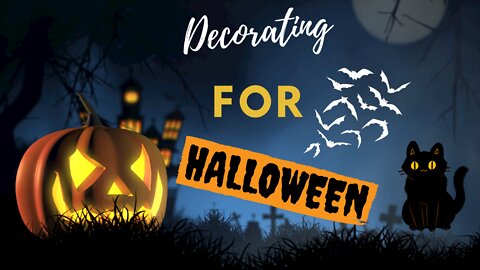 Decorating for Halloween