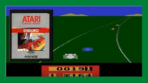 [ATARI] Jogo Enduro - Ao Vivo