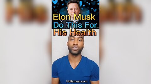 Elon Musk Do This For His HEALTH🤯