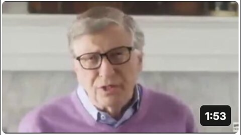 Bill Gates caught on video admitting vaccine will CHANGE our DNA FOREVER.