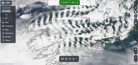 🛰️Incredible H.A.A.R.P. Frequency Waves over Ireland like I've never seen before!