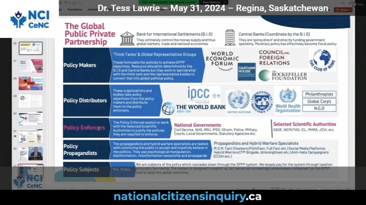 NCI-Dr. Tess Lawrie - May 31, 2024 - Regina, Saskatchewan