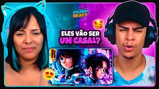 Tomioka e Shinobu 🌊🦋 (Demon Slayer) | FINAL FELIZ | LexClash e Meizy | [React Rap Nerd] 🔥