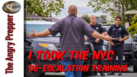 I Took The NYC De-Escalation Training