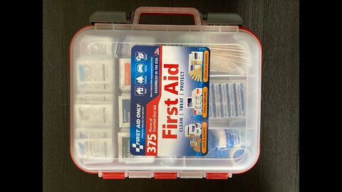 First Aid Only Brand 375 pc. First Aid Kit from Costco! Only $23.99!