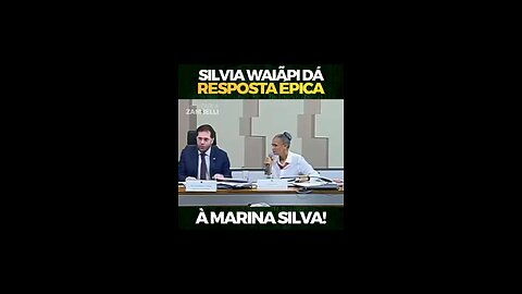 Ministra Marina e a hipocrisia dela com os indígenas e o meio ambiente