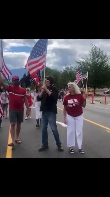 National Anthem at the North Bend parade