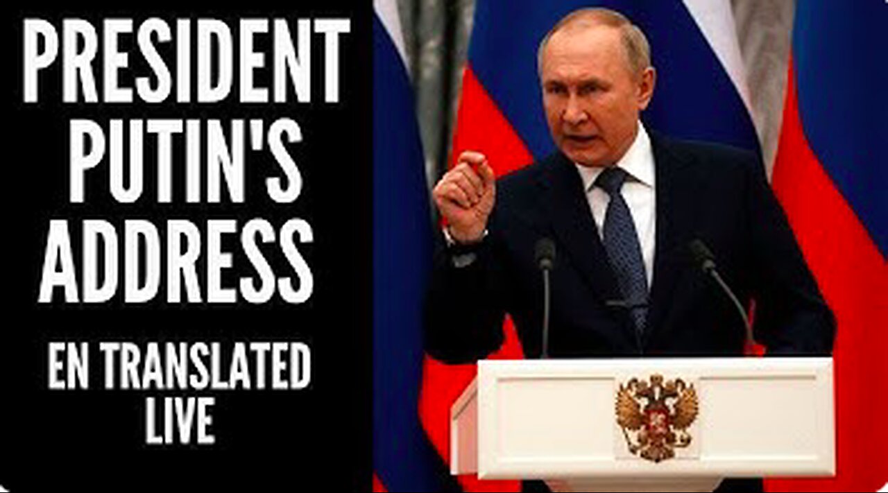 REPLAY: Russian President Vladimir Putin addresses nation ahead of Ukraine war anniversary