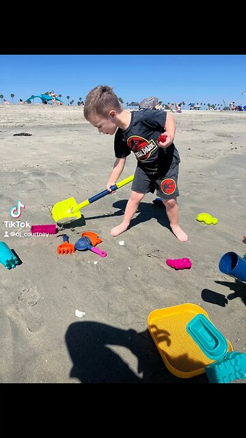 Family Fun Beach Day