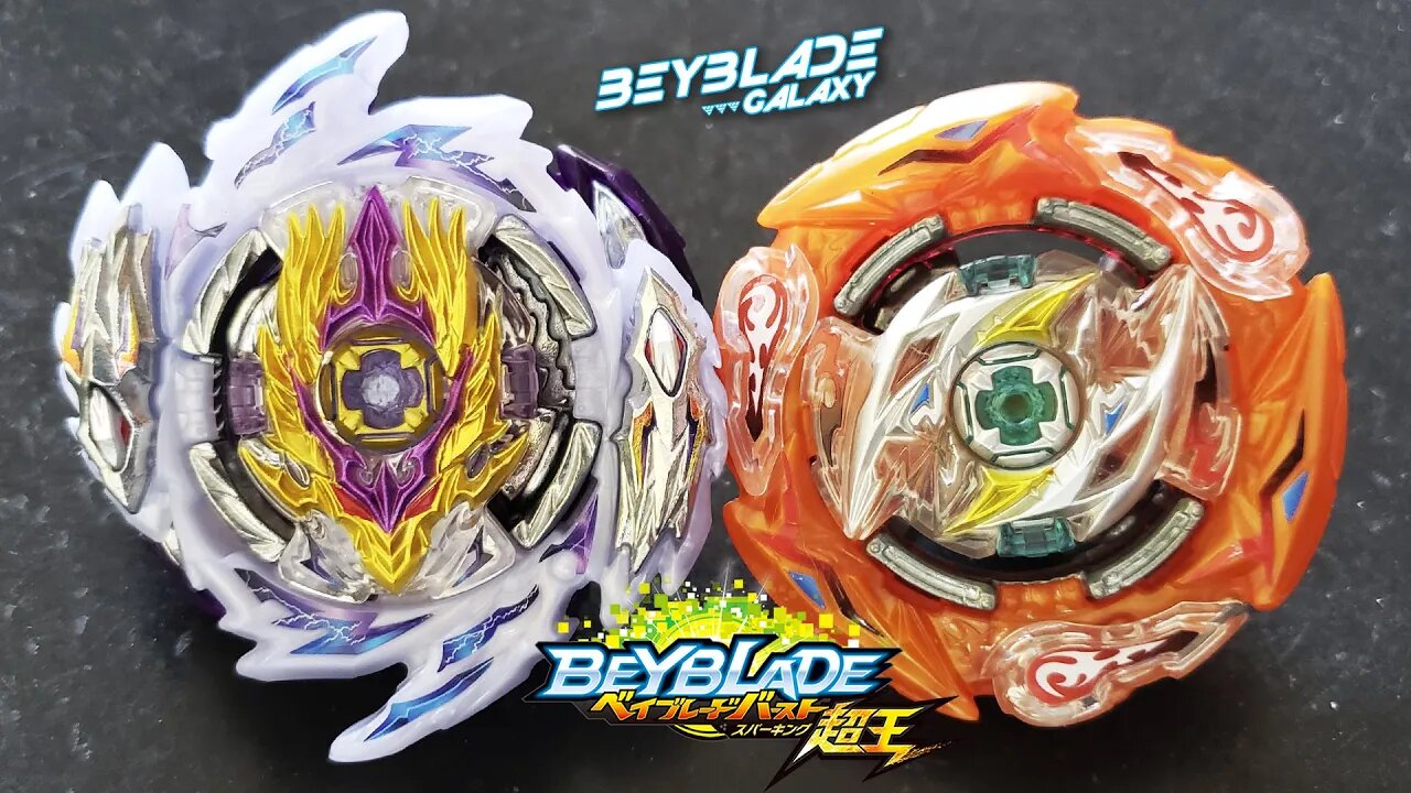 RAGE LONGINUS .Ds' 3A vs GLIDE RAGNARUK .Wh.R 1S - Beyblade Burst ベイブレードバースト