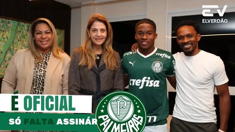 Palmeiras e Endrick acertam pontos que restavam " Só Falta Assinar " #palmeiras#endrick#leilapereira