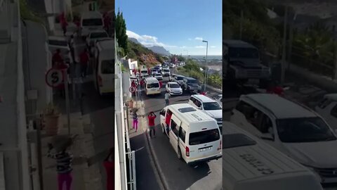 Absurd SA ( EFF go on the march in Camps Bay )