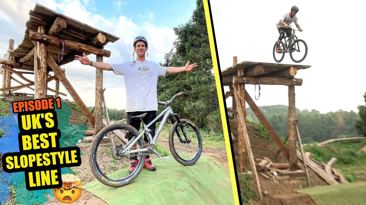 MY DREAM MTB TRAIL BUILD HAS BEGUN - UK'S BEST SLOPESTYLE LINE!