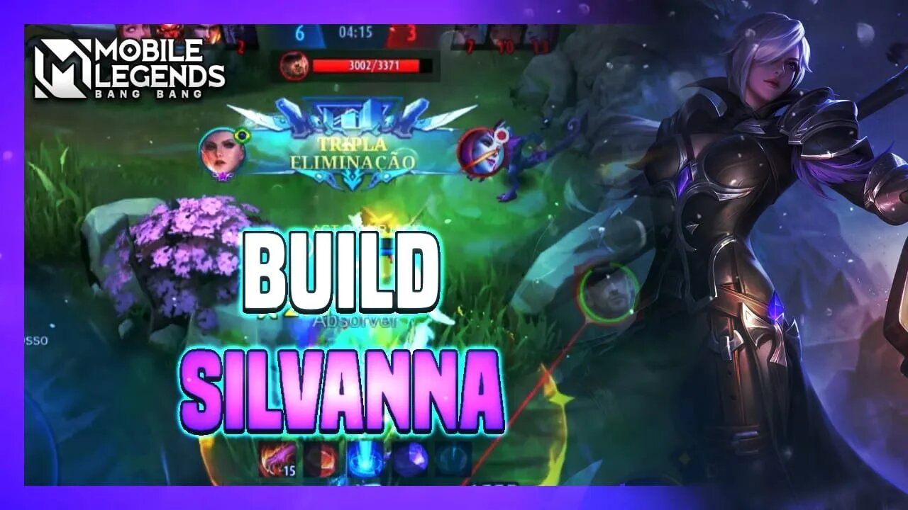 GANHOU A SILVANNA? VEJA A BUILD DELA AQUI | Mobile Legends