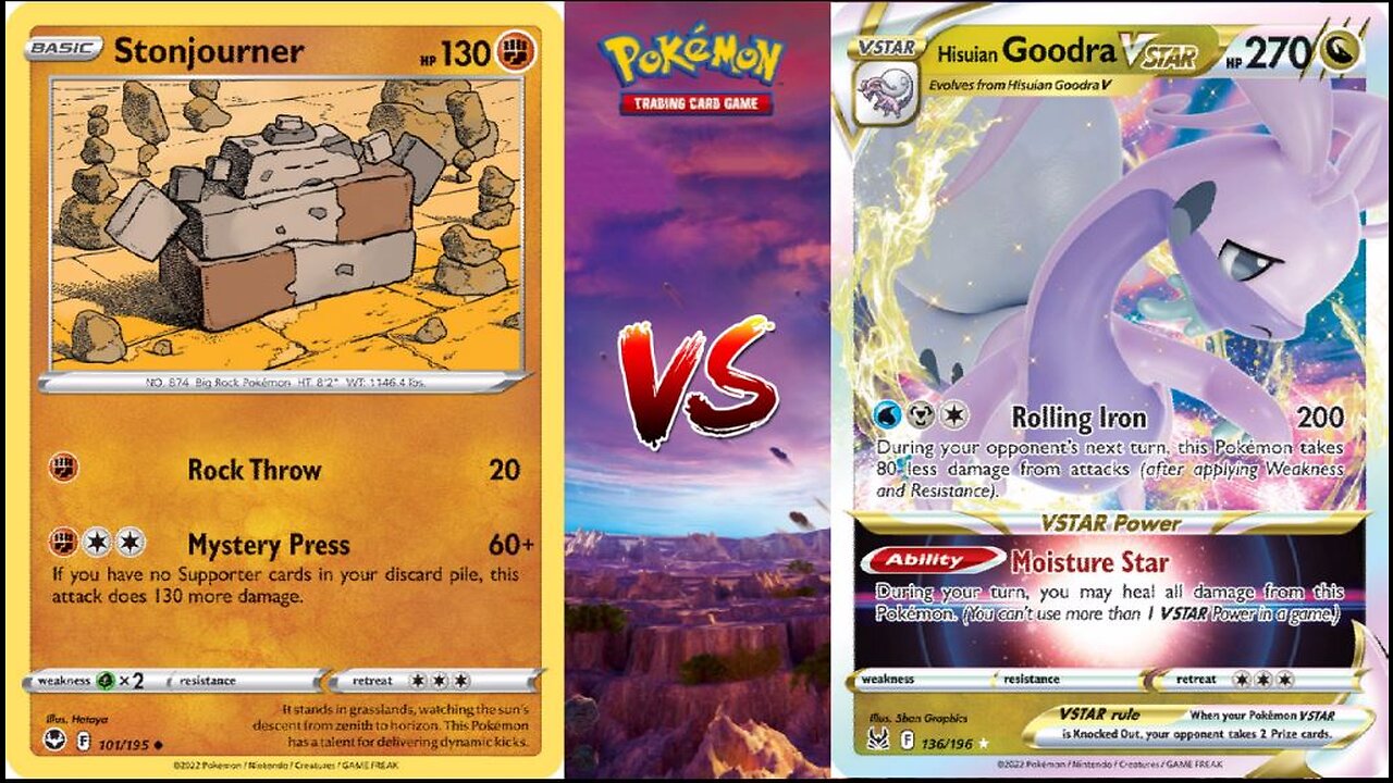 Pokemon TCG Online Stonjourner Claydol VS Arceus VSTAR Hisuian Goodra VSTAR!!