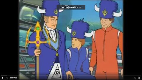 The Infinity Trident - Sealab 2021, Adult Swim (Freemasonry, Shriners, Flintstones)