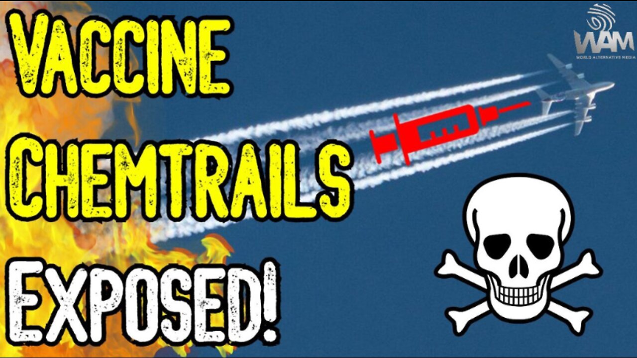 VACCINE CHEMTRAILS EXPOSED! – Are They Spraying Us With Aerosolized mRNA Poison?