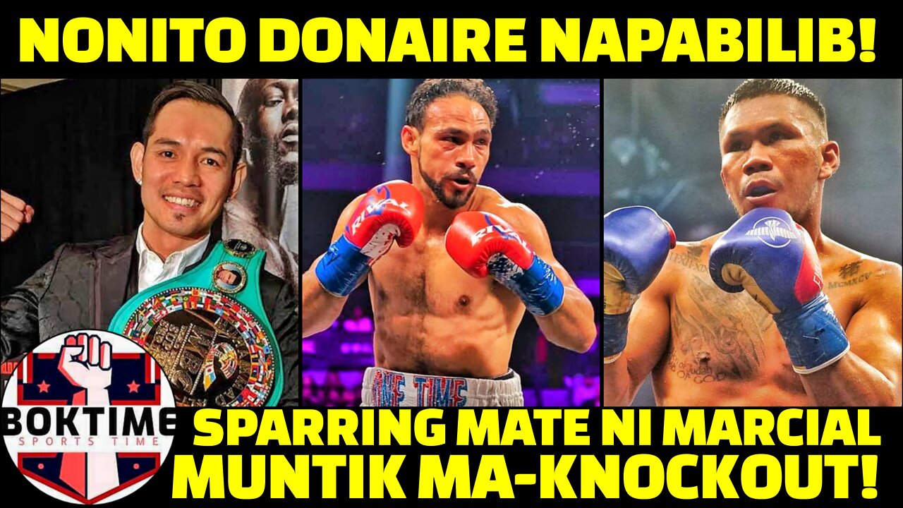 DONAIRE AMAZED BY THURMAN's PERFORMANCE! | EUMIR MARCIAL SPAR MATE ALMOST GET KO'ED!