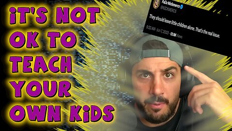 Nickmercs just wanted to be the one that taught his kids, but Call of Duty thinks he is wrong.