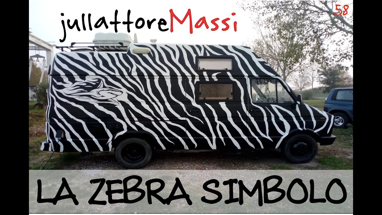 LA ZEBRA SIMBOLO Per Te 58 Creativo di Strada jullattoreMassi Vivo in Camper