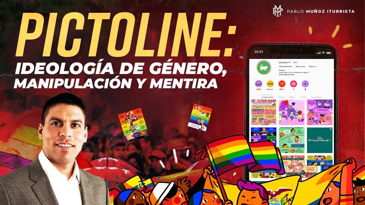 Pictoline: ideología de género, manipulación y mentira