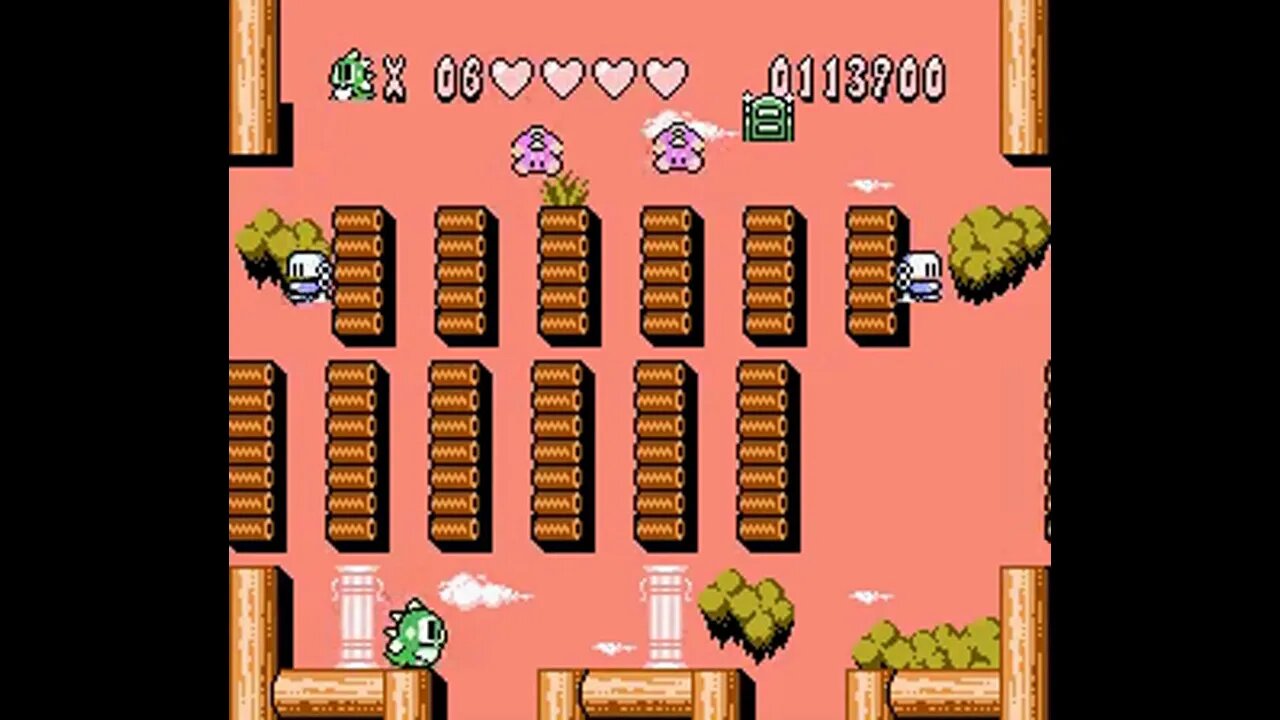 Trying out Bubble Bobble Part 2 on Project Nested w/ SNES9X