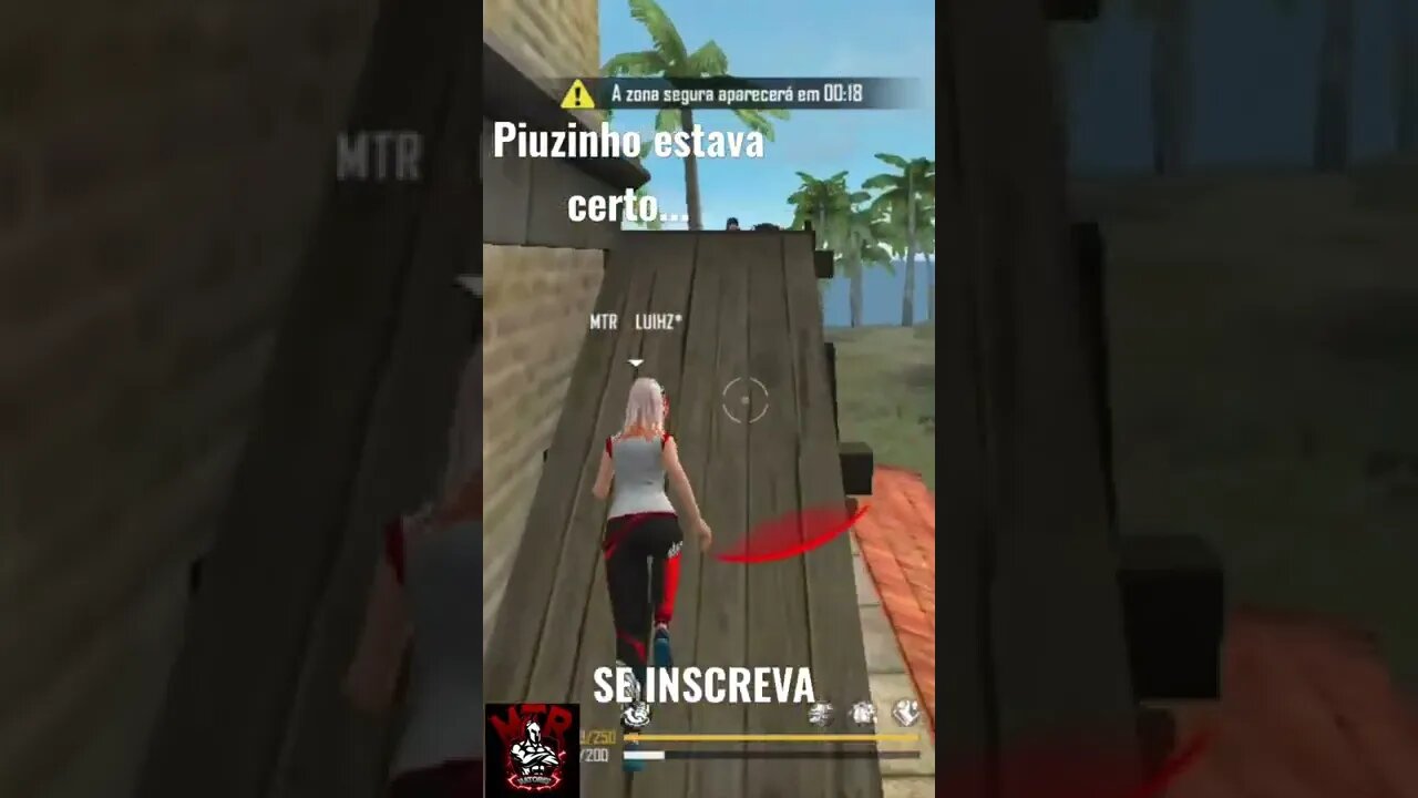 PIUZINHO ESTAVA CERTO QUANDO FALOU...