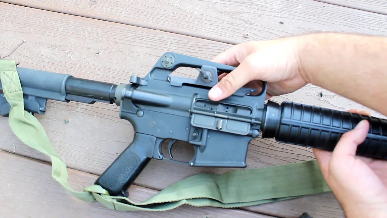 Mounting The AN/PVS-2 To A Carry Handle