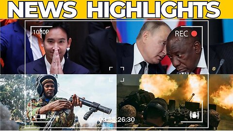 Ukraine war - Summit in S Africa - US-China climate talks - Kenya protests _ Al Jazeera Headlines