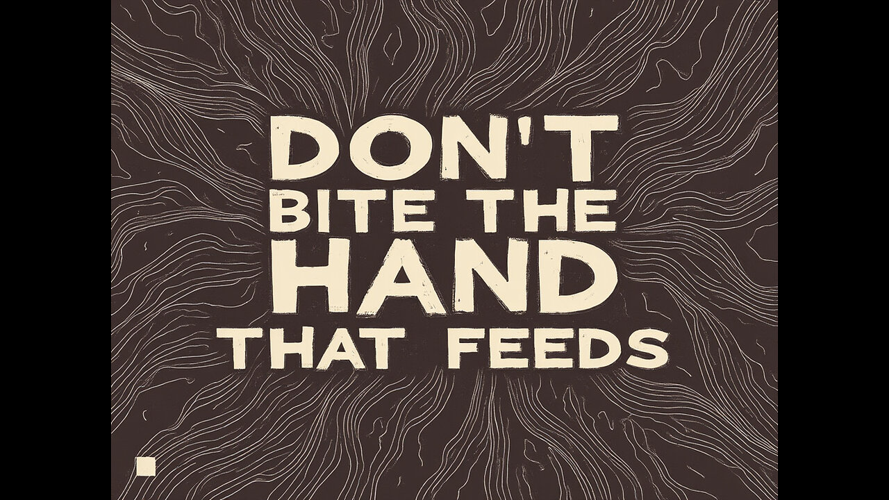 Don't Bite The Hand That feeds