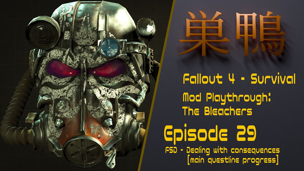 Fallout 4 - Bleachers 2 Survival - ep29 - FSD: Dealing with consequences