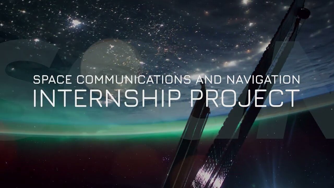 SCaN Internship Project Promo (NASA Goddard)