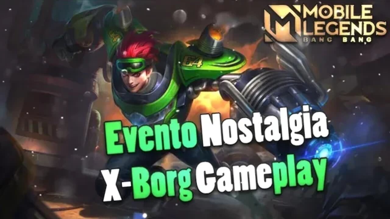 SKIN E BORDA GRÁTIS COM O EVENTO NOSTALGIA | Mobile Legends