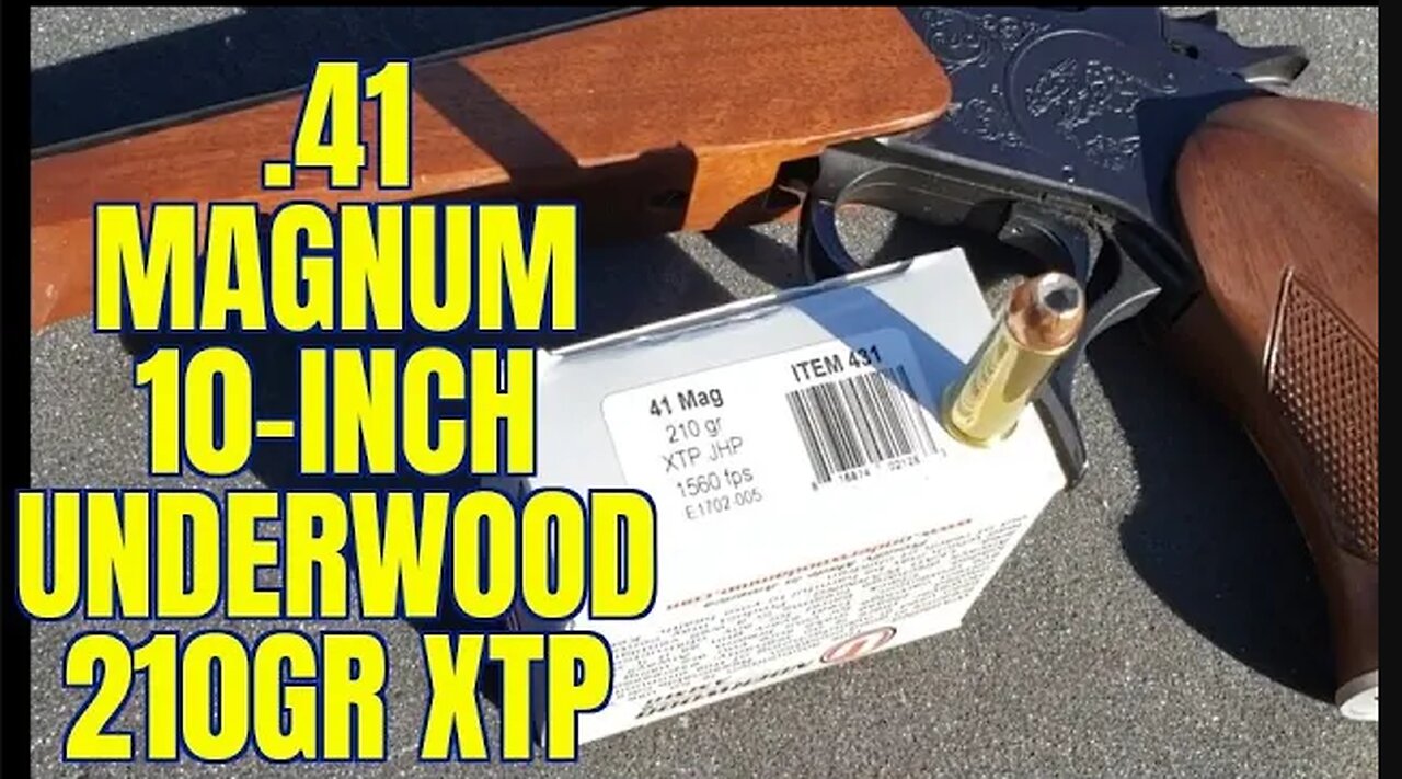 .41 Magnum 210gr Underwood XTP