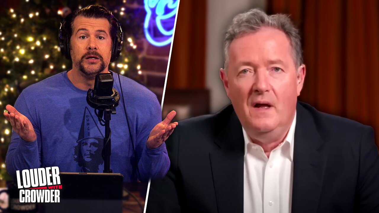 Free Speech Hypocrite Piers Morgan Hates Alex Jones, Platforms Terrorists!