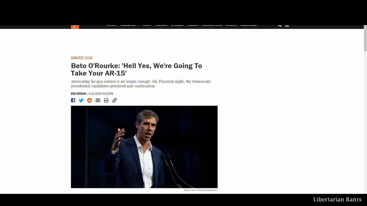 Beto O'Rourke Is a Prime Example of Political Lunacy