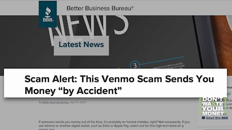 Venmo Accidental Deposit Scam